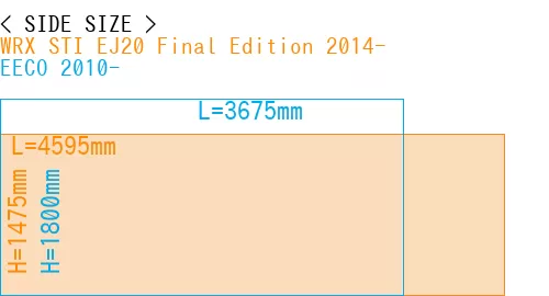 #WRX STI EJ20 Final Edition 2014- + EECO 2010-